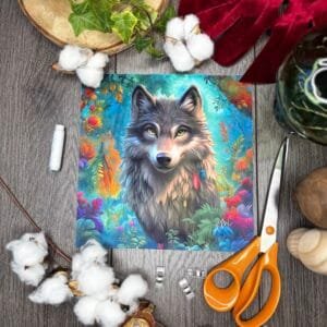 coupon tissu méchant loup